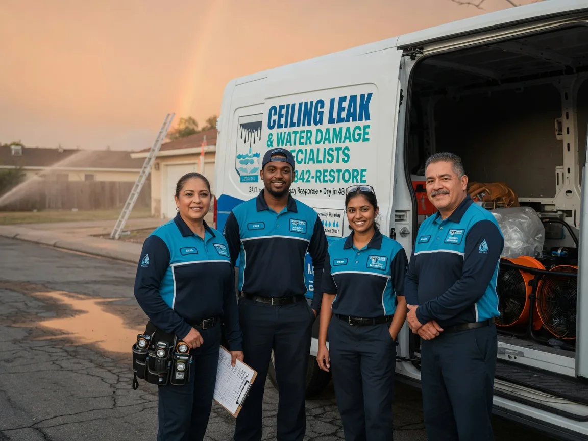 Ceiling Leak Cleanup company in New London, CT