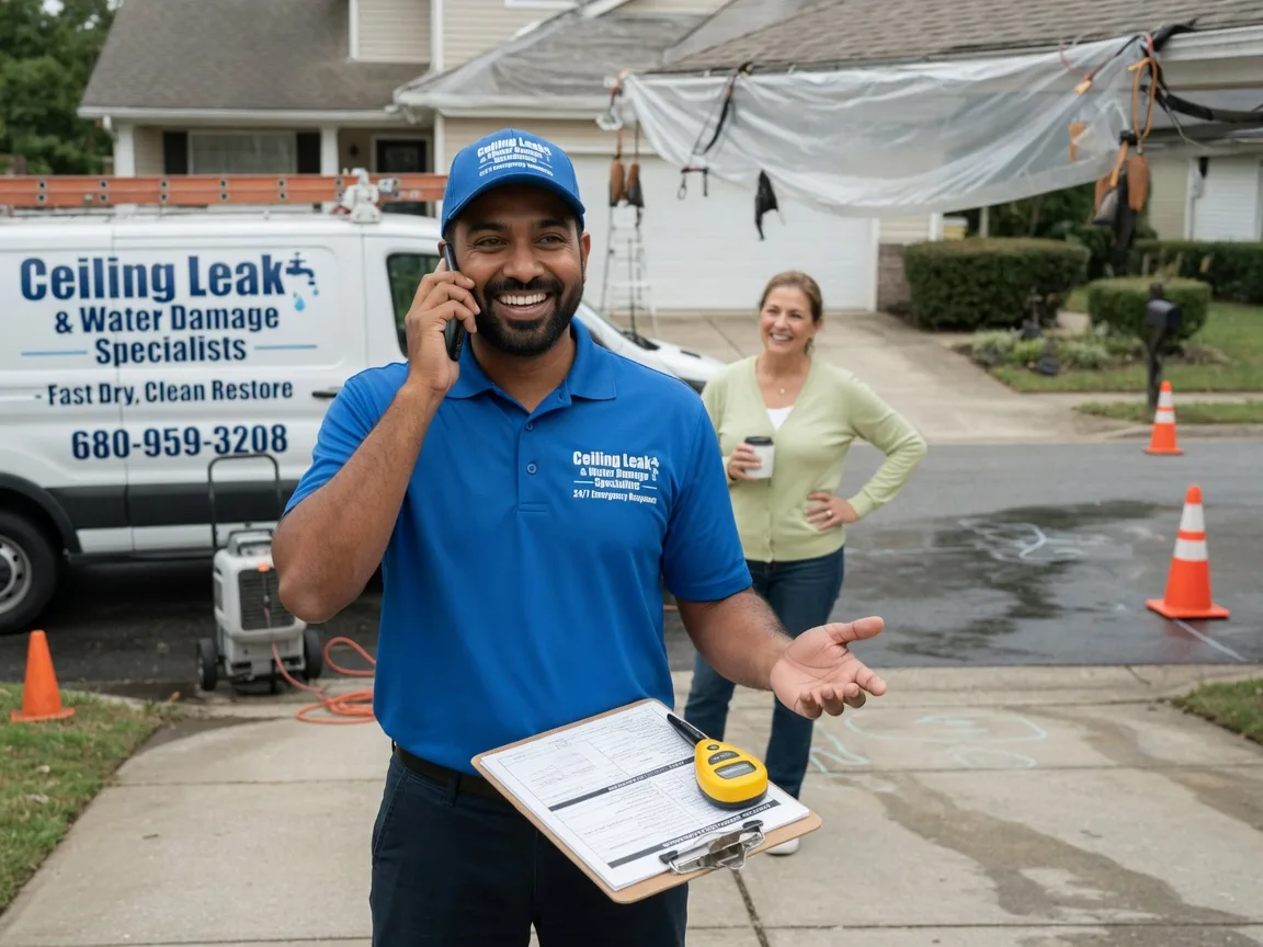 Ceiling Leak Cleanup New London, CT FAQs